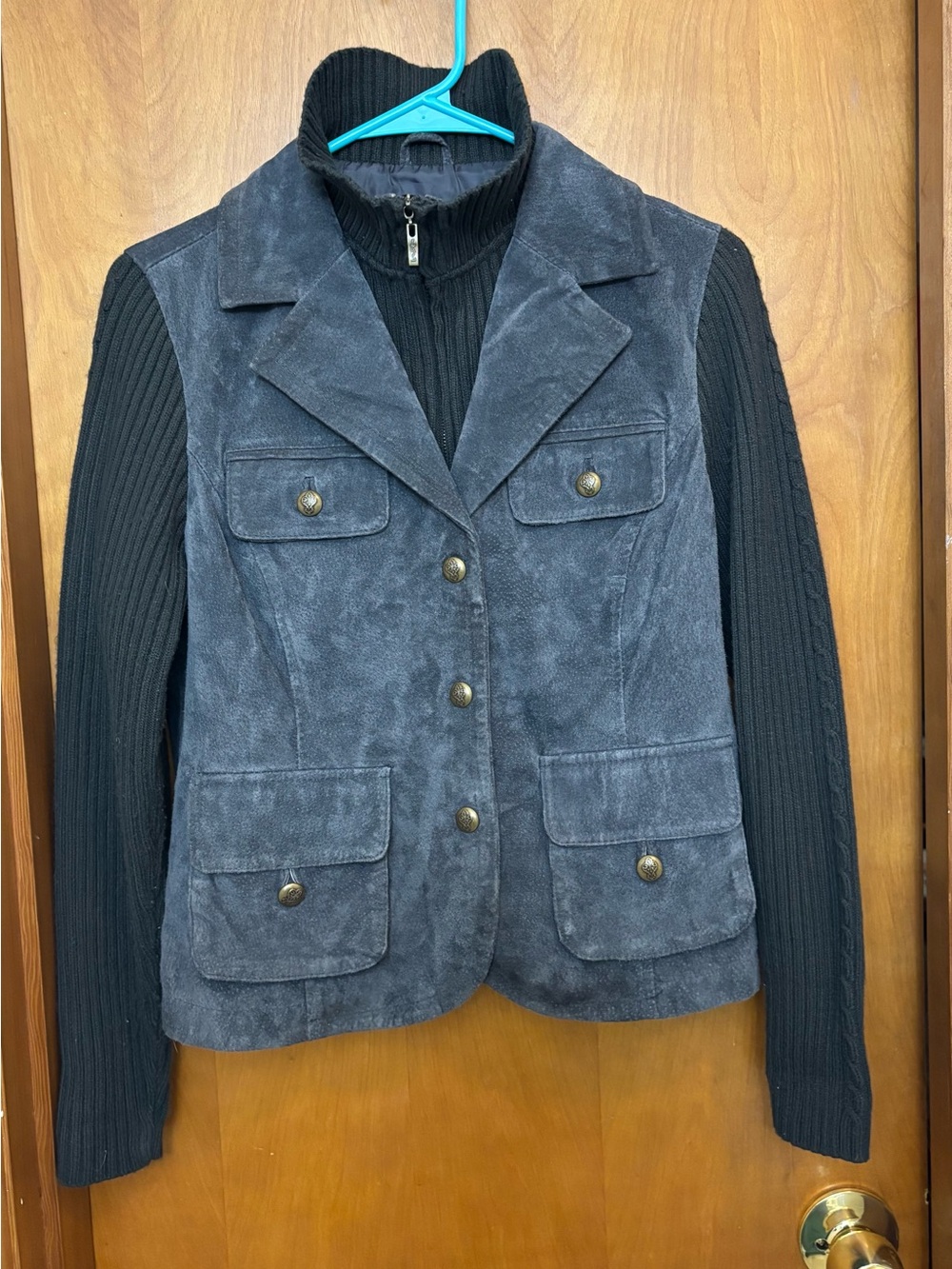 LAL Live a Little Suede Leather Jacket